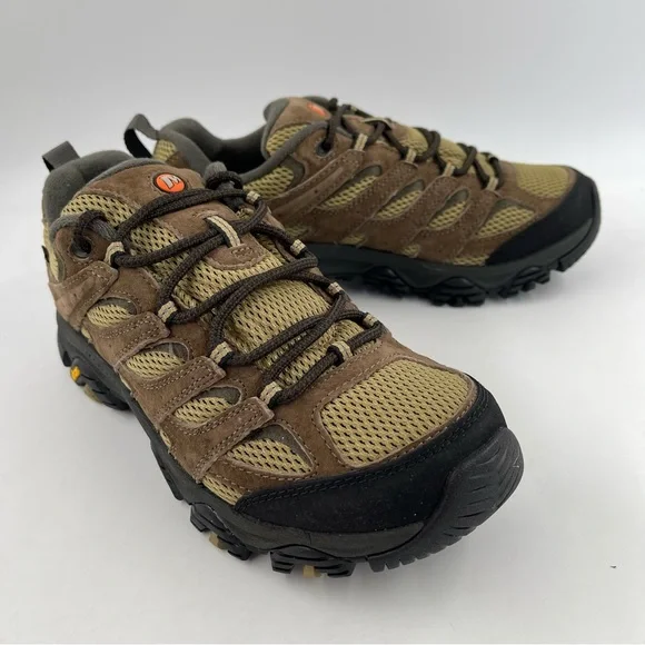 NEW! Merrell Men's Moab Waterproof Leather/Mesh Rugged Hiking